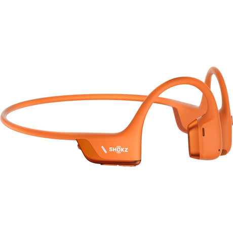 Shokz OpenRun Pro 2 Bluetooth Headphones - Orange - Fitness New Zealand