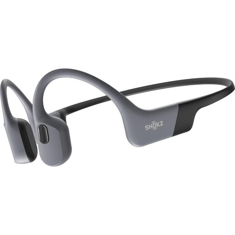 SHOKZ OpenSwim Pro Bone - Conduction Open - Ear Sport Headphones (Grey) - Fitness New Zealand