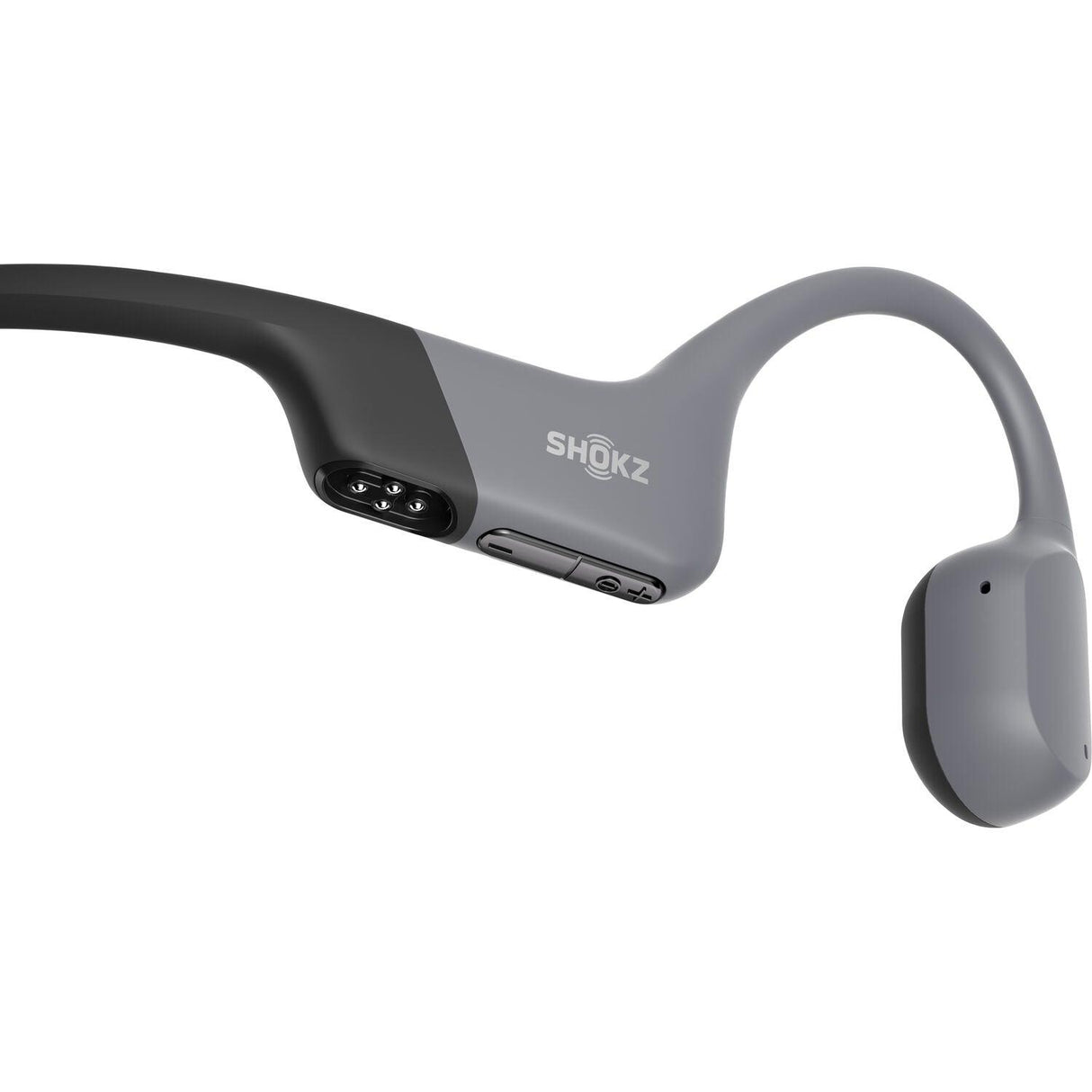 SHOKZ OpenSwim Pro Bone - Conduction Open - Ear Sport Headphones (Grey) - Fitness New Zealand