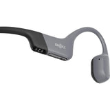 SHOKZ OpenSwim Pro Bone - Conduction Open - Ear Sport Headphones (Grey) - Fitness New Zealand