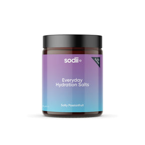Sodii – Everyday Hydration Salts - Tub – Passionfruit - Fitness New Zealand