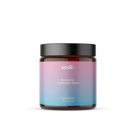 Sodii – Everyday Hydration Salts - Tub – Salty Berry - Fitness New Zealand