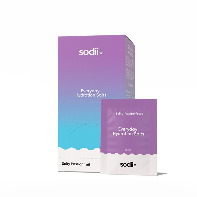Sodii – Hydration Salts Sachets – Salty Passionfruit - Fitness New Zealand