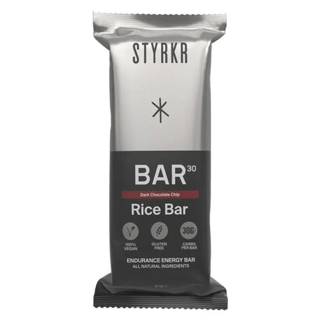 Styrkr BAR30 Dark Chocolate Chip Energy Bar - Fitness New Zealand