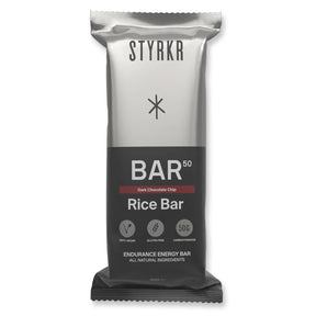 Styrkr BAR50 Dark Chocolate Chip Energy Bar - Fitness New Zealand