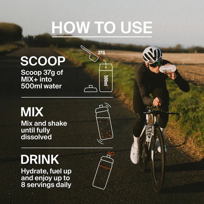 Styrkr MIX+ Blood Orange: Dual - Carb & Electrolyte Mix - 555g - Fitness New Zealand