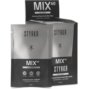 Styrkr MIX60 Dual - Carb Energy Drink Mix - Box of 12 - Fitness New Zealand