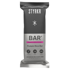 Styrkr Recovery Bar BAR+ Raspberry & White Chocolate - Fitness New Zealand