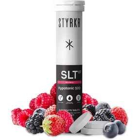 Styrkr SLT07 Hydration Tablets Mild Berry - 500MG - Fitness New Zealand