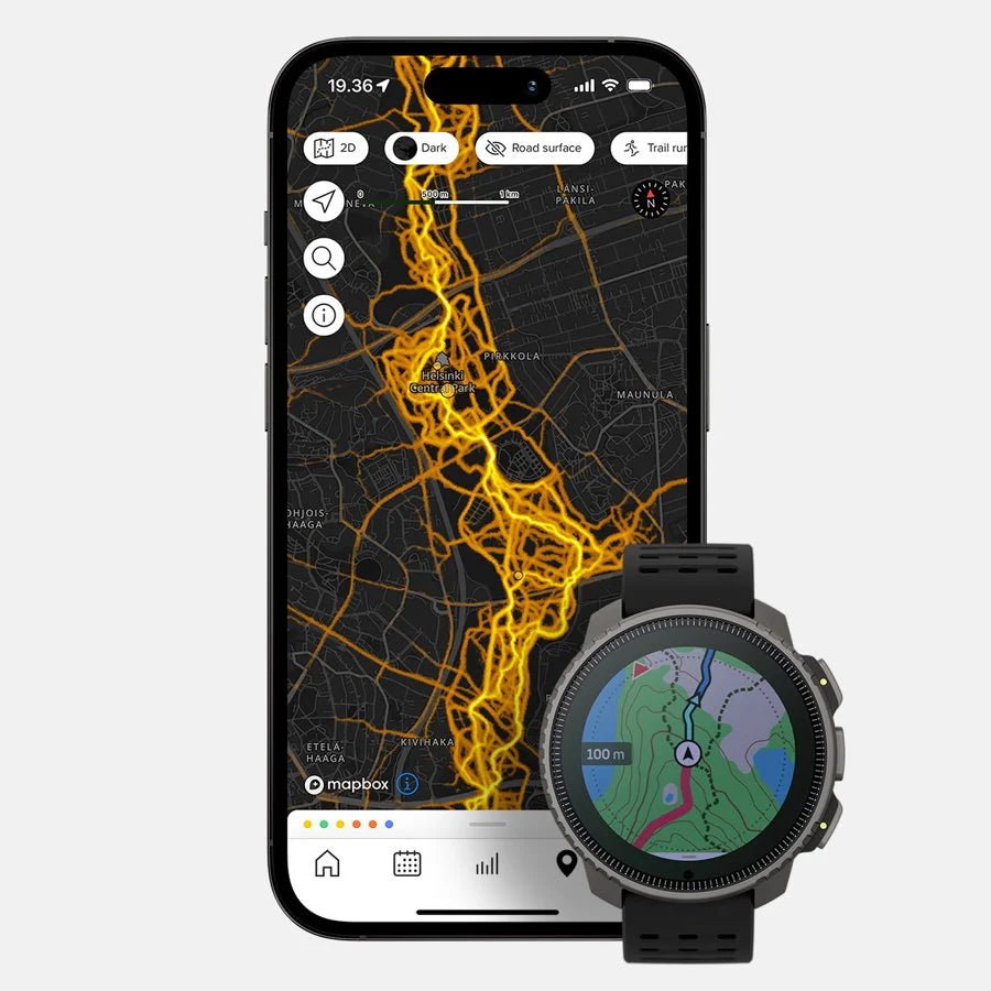 Suunto Vertical Titanium Solar Black - Fitness New Zealand