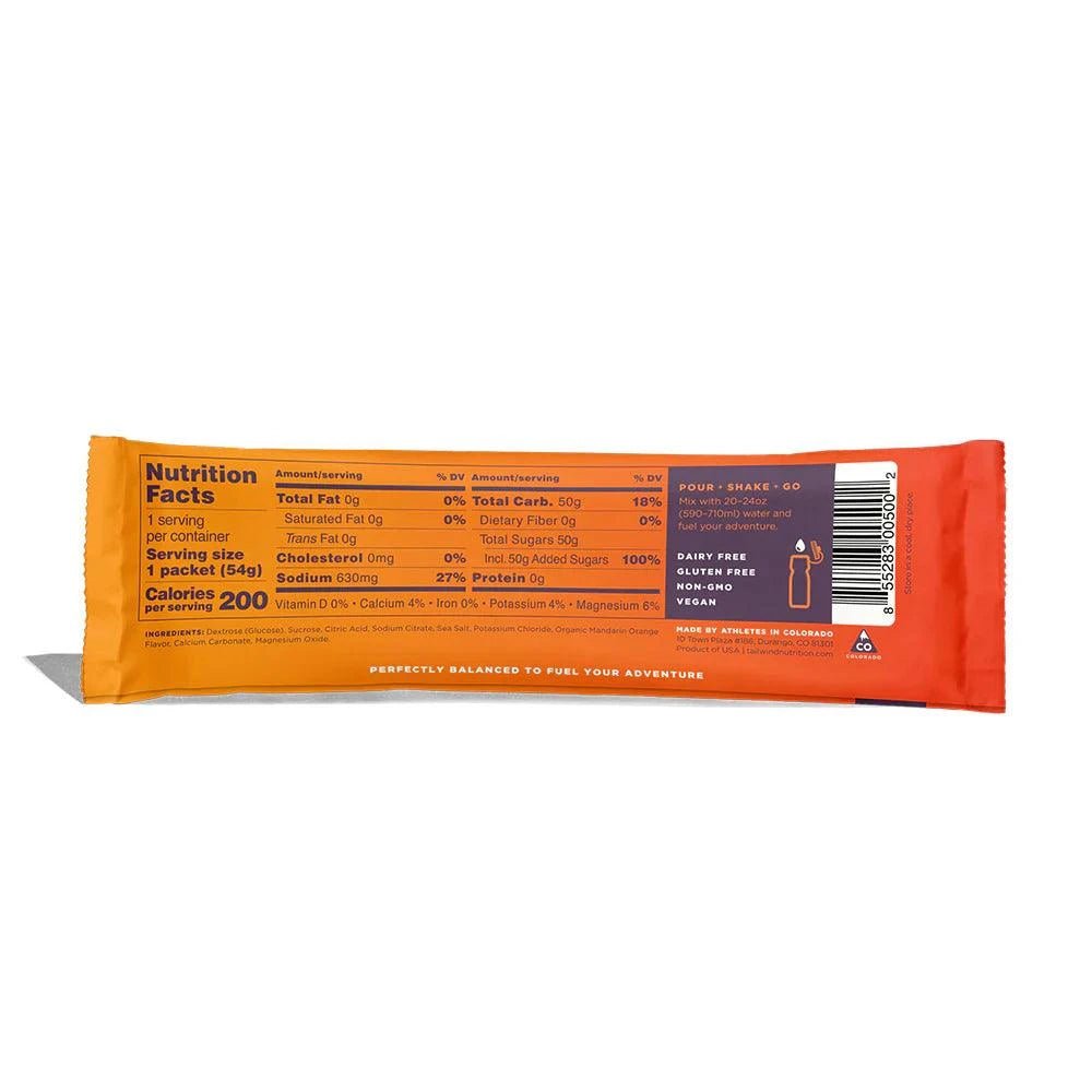 Tailwind Nutrition - Mandarin Orange stick pack - Fitness New Zealand