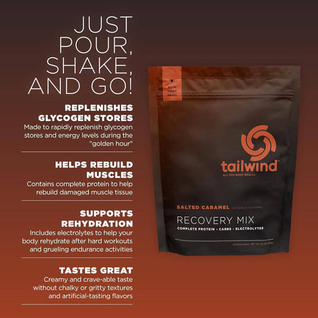 Tailwind Nutrition REBUILD Recovery Drink - Salted Caramel - Fitness New Zealand
