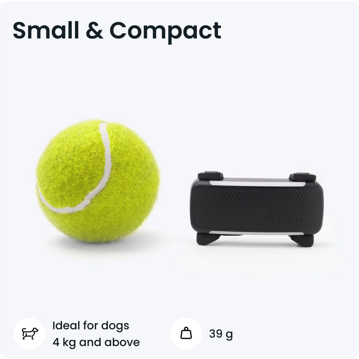 Tractive GPS Tracker Dog 6 (Black) - Fitness New Zealand