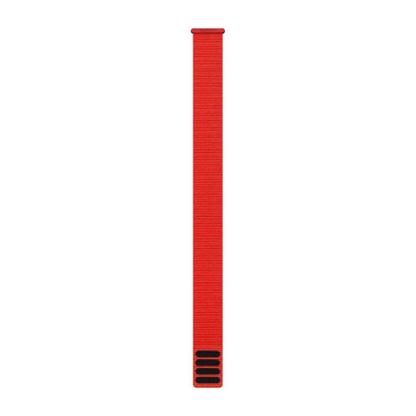 UltraFit Nylon Straps - 26mm Watch Band - Flame Red - Fitness New Zealand