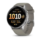 Garmin Venu 4 - 45 mm Silver with Silver Grey Silicone Band