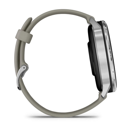 Garmin Venu 4 - 45 mm Silver with Silver Grey Silicone Band