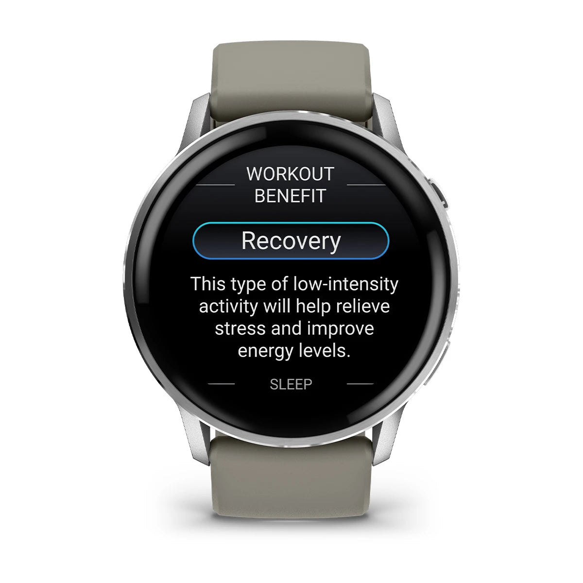 Garmin Venu 4 - 45 mm Silver with Silver Grey Silicone Band