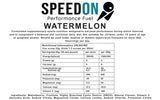 SpeedON Watermelon Drink Mix Product Info