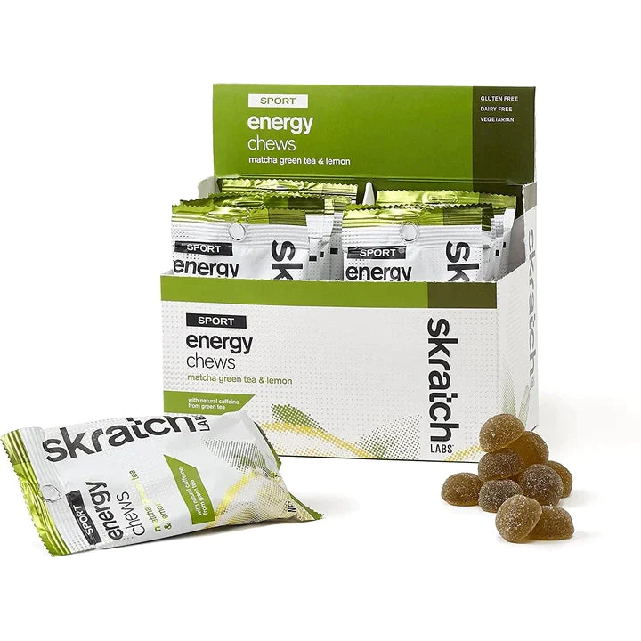 Skratch Labs Matcha + Lemon Energy Chews