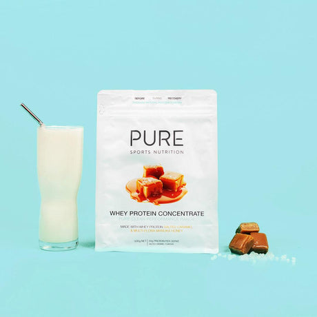 PURE Whey Protein - Honey Salted Caramel - 500g - Fitness New Zealand