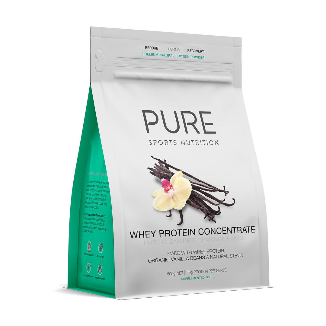 PURE Whey Protein - Vanilla - 500g - Fitness New Zealand