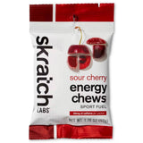 Skratch Labs Cherry Energy Chews + Caffeine - Fitness New Zealand