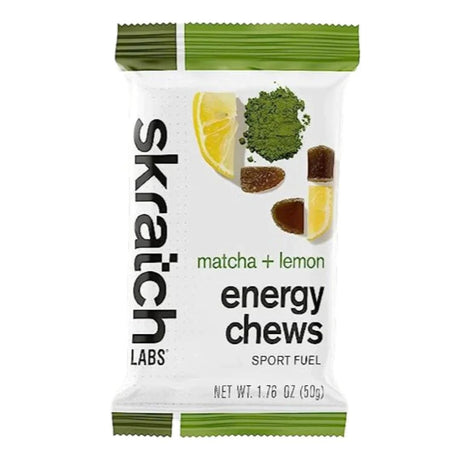 Skratch Labs Matcha + Lemon Energy Chews - Fitness New Zealand