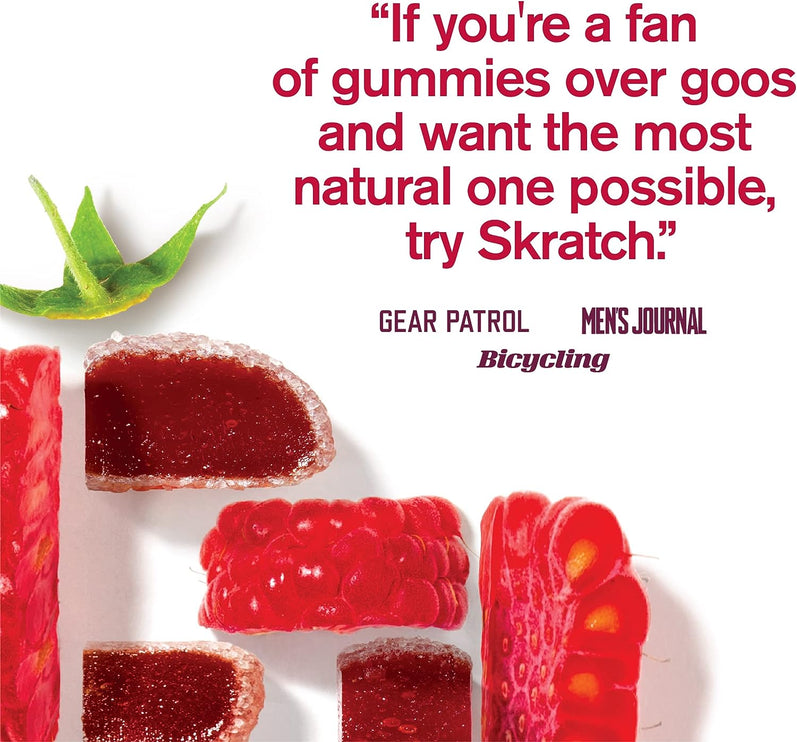 Skratch Labs Raspberry Energy Chews