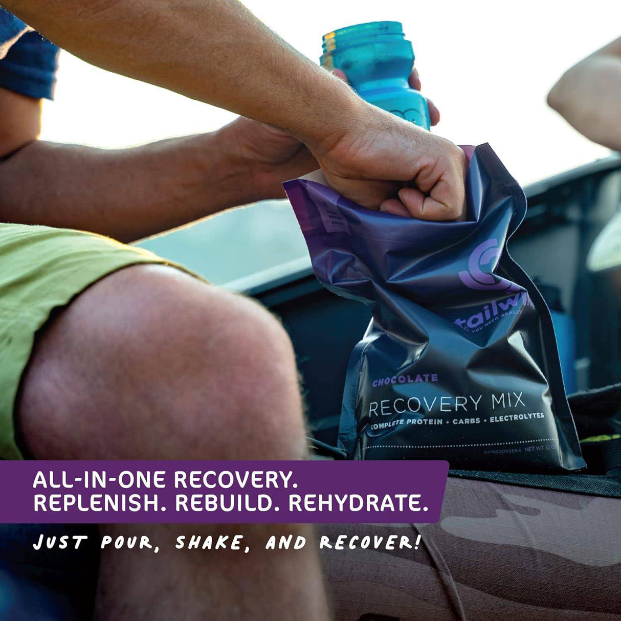 Tailwind Nutrition REBUILD Recovery Drink - Chocolate - Fitness New Zealand