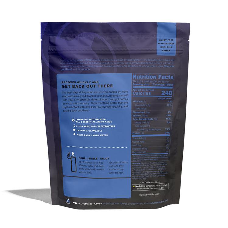 Tailwind Nutrition REBUILD Recovery Drink - Vanilla - Fitness New Zealand